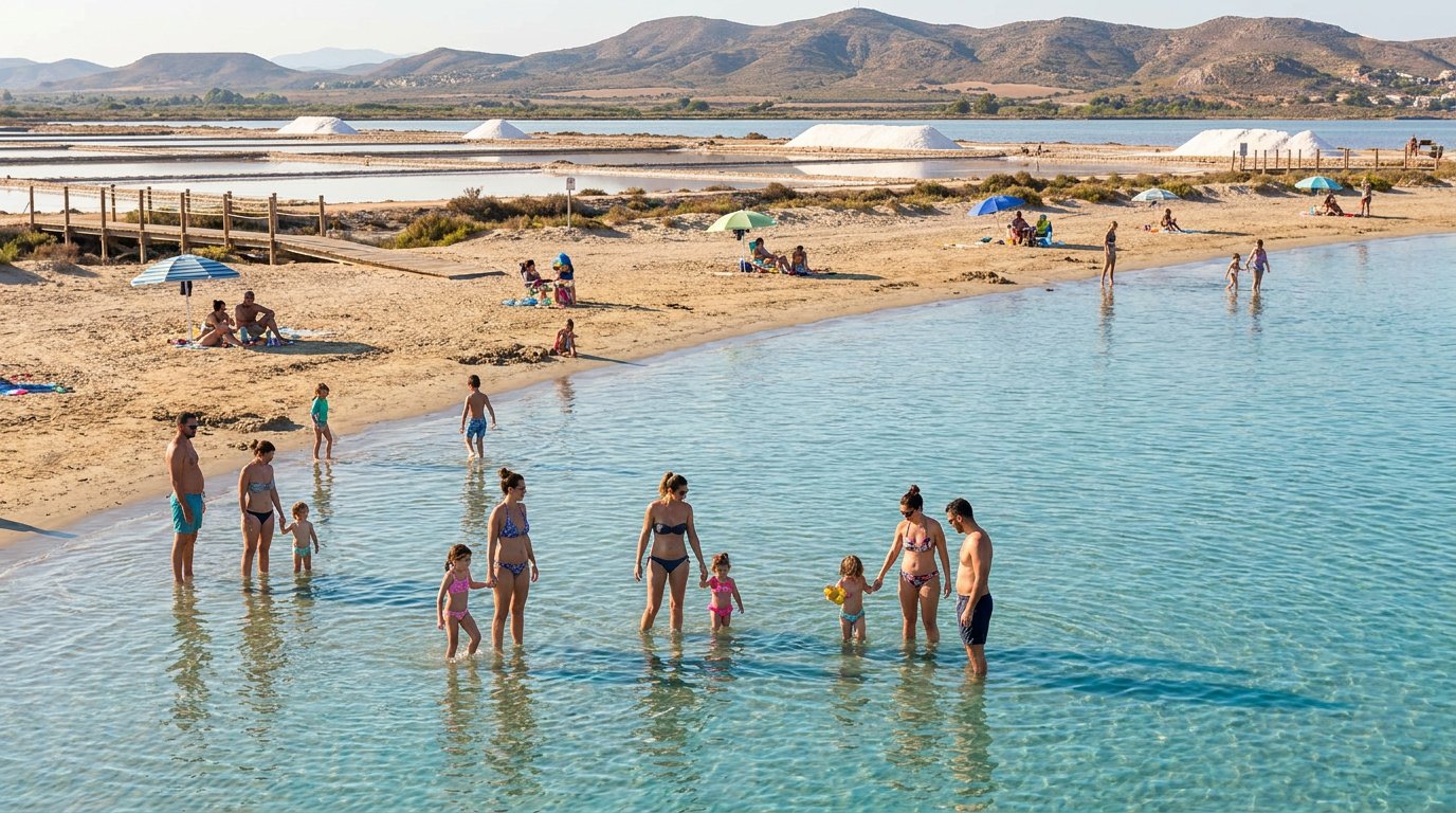 Mar Menor na Costa Cálida - ciepła laguna idealna dla rodzin